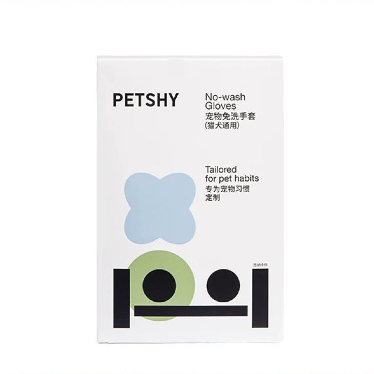 PETSHY Body Cleaning Glove Wipes | Shortie Friends