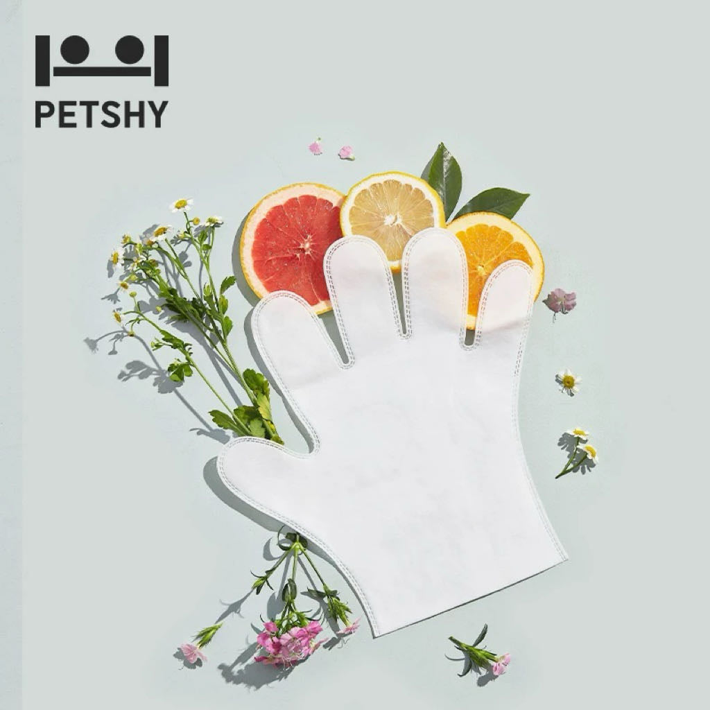 PETSHY Body Cleaning Glove Wipes | Shortie Friends