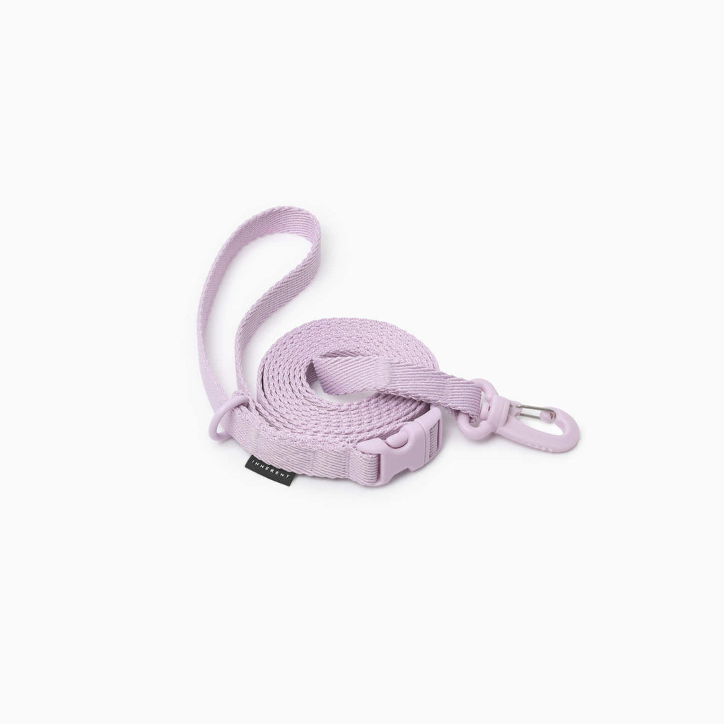 Inherent Macaron Hands Free Dog Leash - Beige | Lemon | Green | Lavender | Pink | Coral | Blue - Shortie Friends