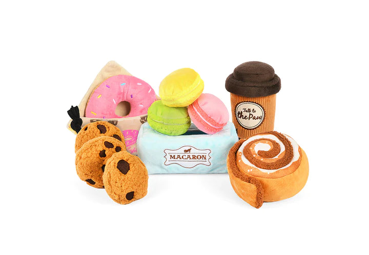 P.L.A.Y. Pet Lifestyle and You Pup Cup Cafe Collection Plush Dog Toy | Shortie Friends