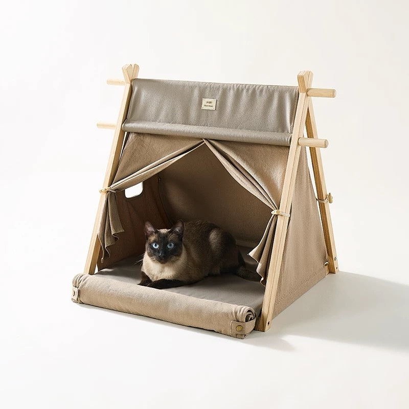 Pure Sleep All Season Pet Tent House | Shortie Friends