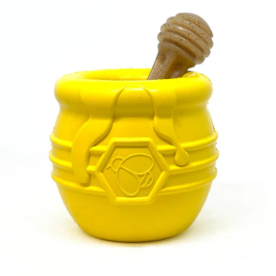 Sodapup Honey Pot Durable Treat Dispenser &amp; Enrichment Toy | Shortie Friends