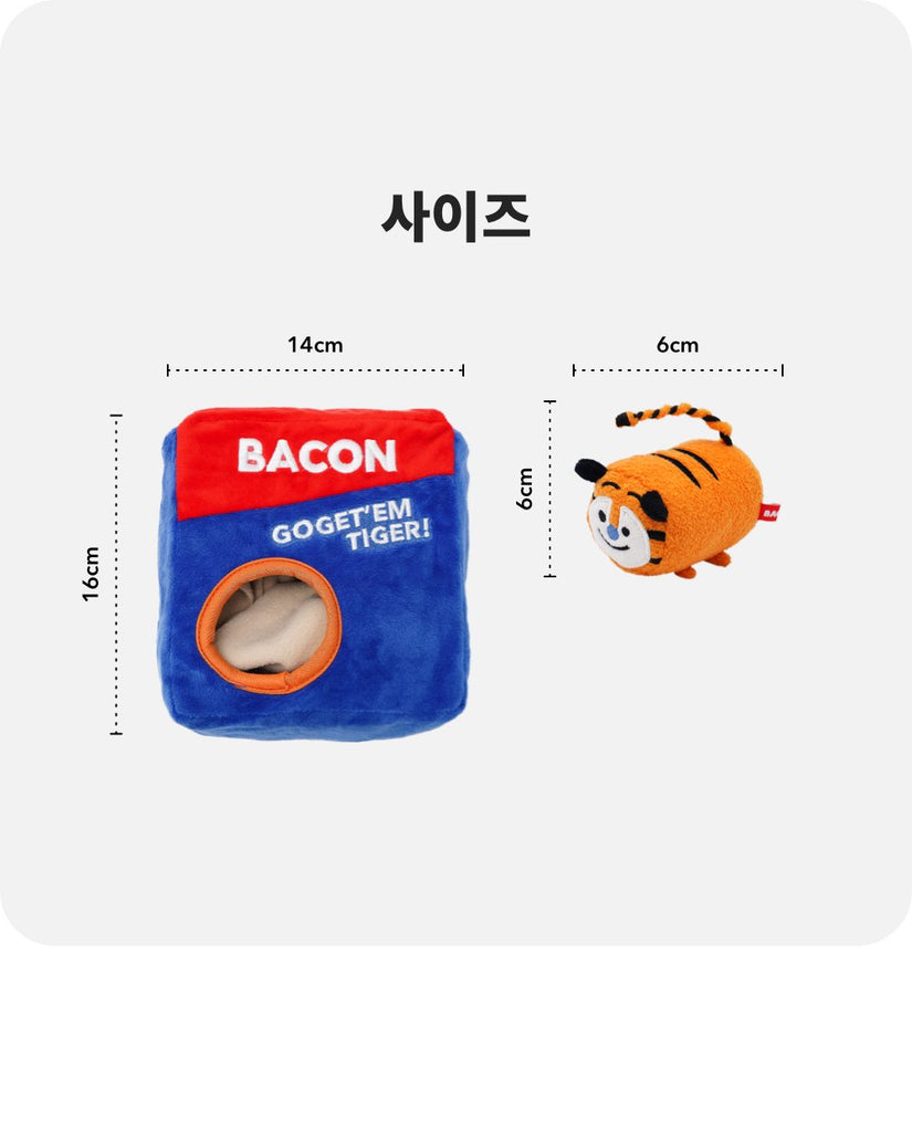 Bacon Tiger Aura Nosewalk Toy - Shortie Friends