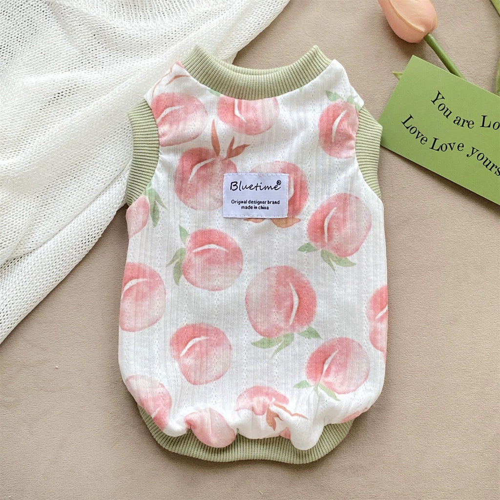 Bluetime Peach Vest - Shortie Friends