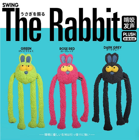 QMonster Rabbit Swing Plush Toy