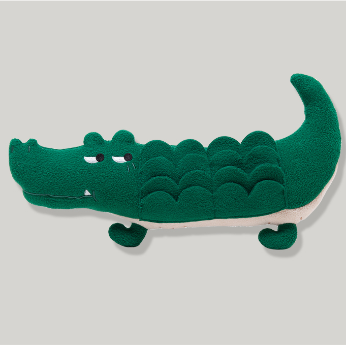 andblank Lazy Crocodile Nosework Toy - Plush Toy 1